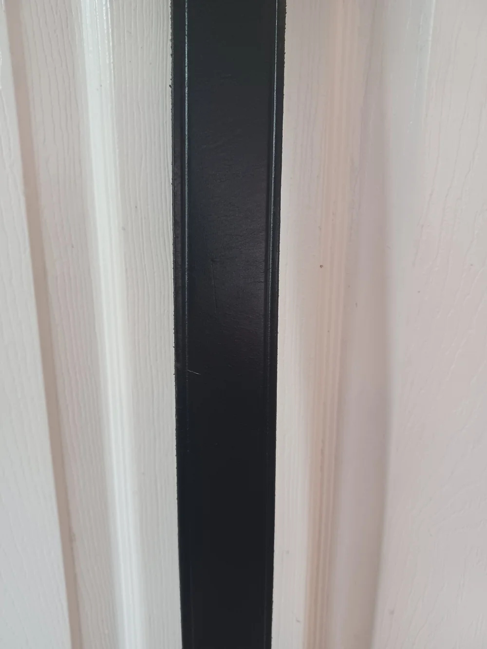 Perfect Fit Men's Duty Uniform Garrison Belt 40 Plain Black Leather USA